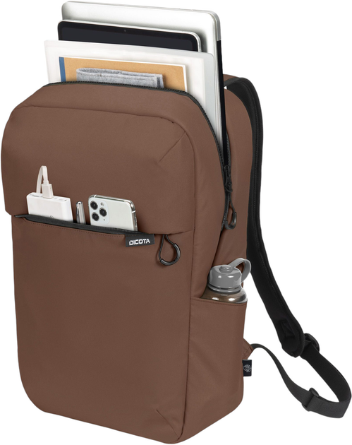 Plecak na laptopa Dicota Commuter 13-16" Brown (D32124-RPET) - obraz 6