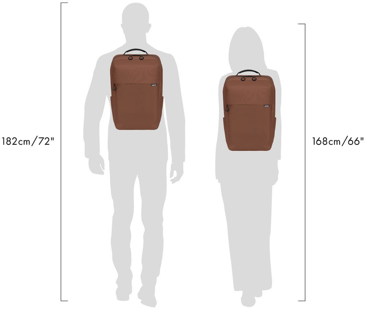 Plecak na laptopa Dicota Commuter 13-16" Brown (D32124-RPET) - obraz 7