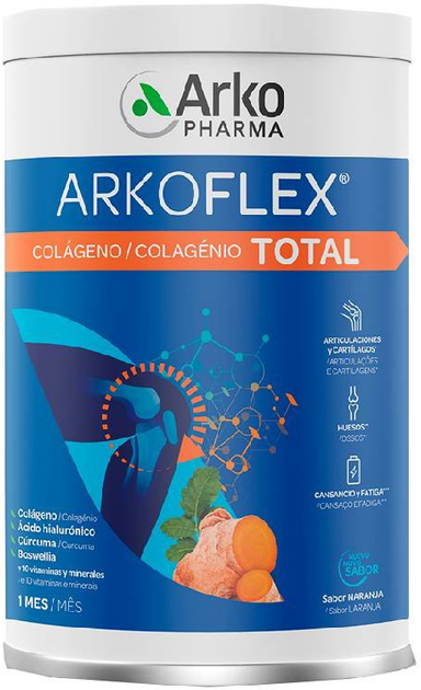 Дієтична добавка Arkoflex Collagen Forte Orange 390 г (3578830116637) - зображення 1