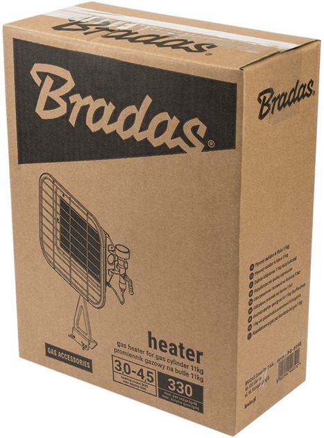 Promiennik gazowy Bradas PG-009G - obraz 4
