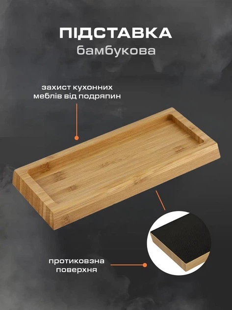 Набор для заточки ножей с бамбуковой подставкой и водных камней, профессиональный - изображение 4