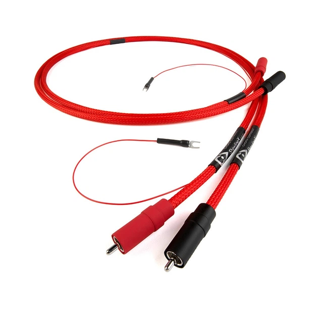 Аудіокабель Chord ShawlineX 2RCA to 2RCA Turntable (with fly lead) 1.2m - Фото 1 Аудіокабель Chord ShawlineX 2RCA to 2RCA Turntable (with fly lead) 1.2m - изображение 1