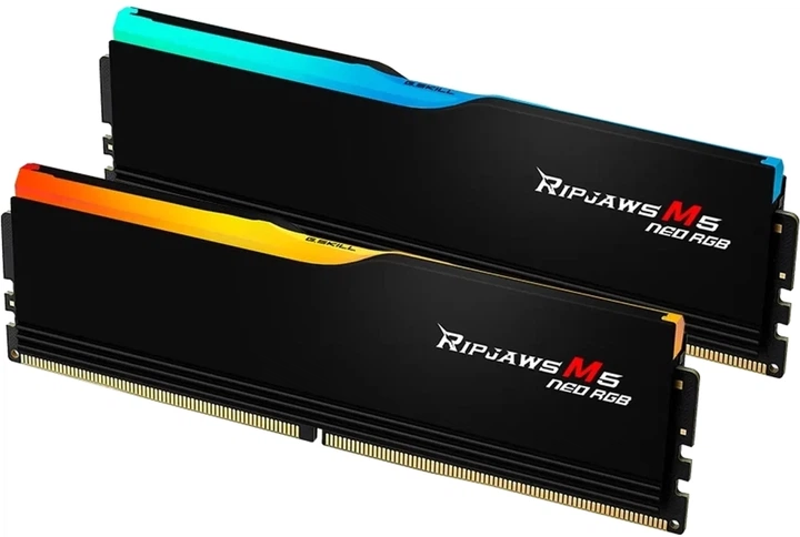 Оперативна пам'ять G.Skill DDR5-6000 32768 MB PC5-48000 (Kit of 2x16384) Ripjaws M5 Neo RGB (F5-6000J2836G16GX2-RM5NRK) - зображення 3