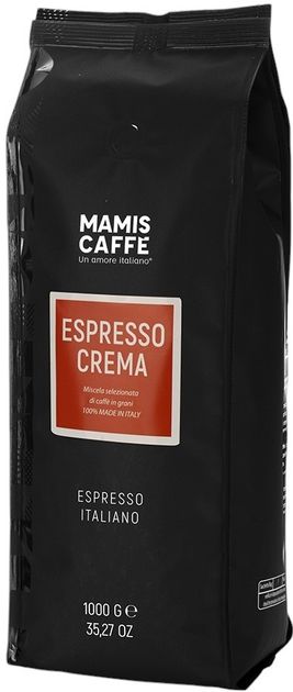 Kawa ziarnista Mamis Caffe Espresso Crema 1 kg (8056420685381) - obraz 1