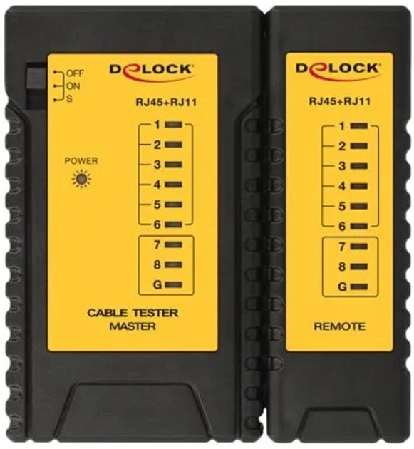 Набір Delock Інструменти для монтажу мережевих кабелів RJ45/RJ11 (4043619866960) - зображення 5