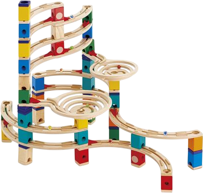 Tor kulkowy Hape Quadrilla Depot 202 elementy (E6008) (6943478007802) - obraz 2