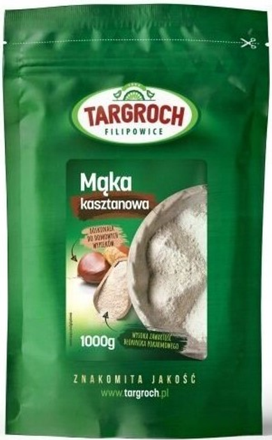 Suplement diety Targroch mąka kasztanowa 1000 g (5903229007544) - obraz 1