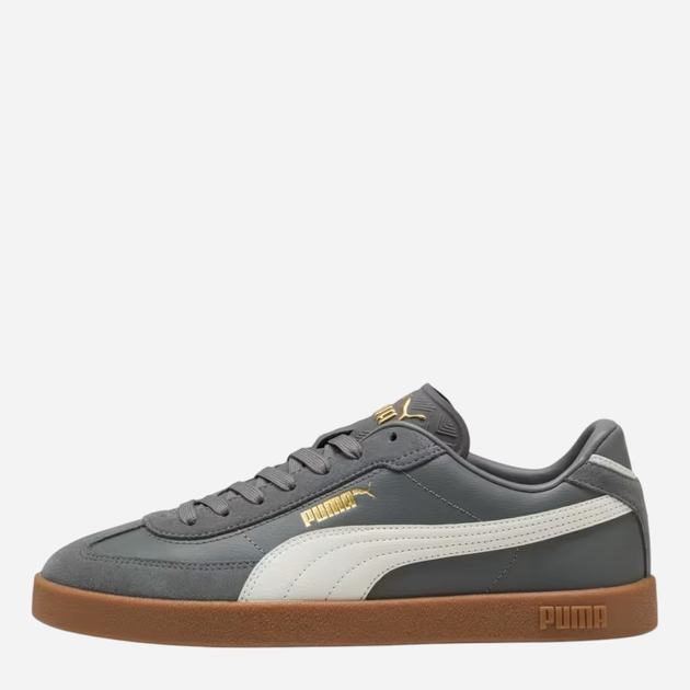 Sneakersy męskie do kostki Puma Club II 39744719 41 (7.5UK) Szary/Biały - obraz 1