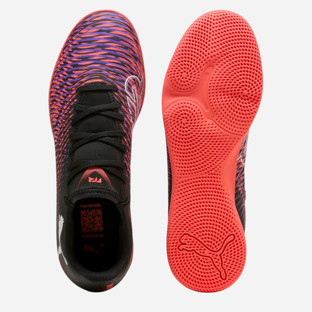 Чоловічі футзалки Puma Future 8 Play IT 10837901 42.5 (8.5UK) Чорні (4067983087387) - зображення 4
