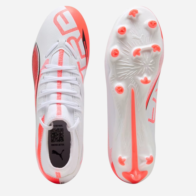 Korki męskie Puma Future 8 Play+ FG/AG 10816801 46 (11UK) Białe - obraz 4