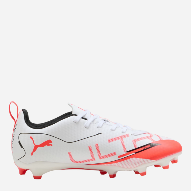 Buty piłkarskie korki młodzieżowe chłopięce Puma Ultra 5 Play FG/AG Jr 10817001 36 (3.5UK) Białe - obraz 1