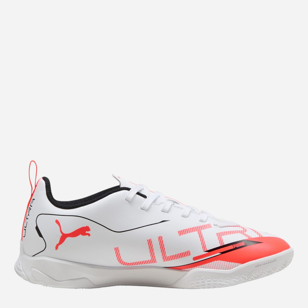 Buty piłkarskie halówki młodzieżowe chłopięce Puma Ultra 5 Play IT Jr 10832701 37 (4UK) Białe - obraz 1