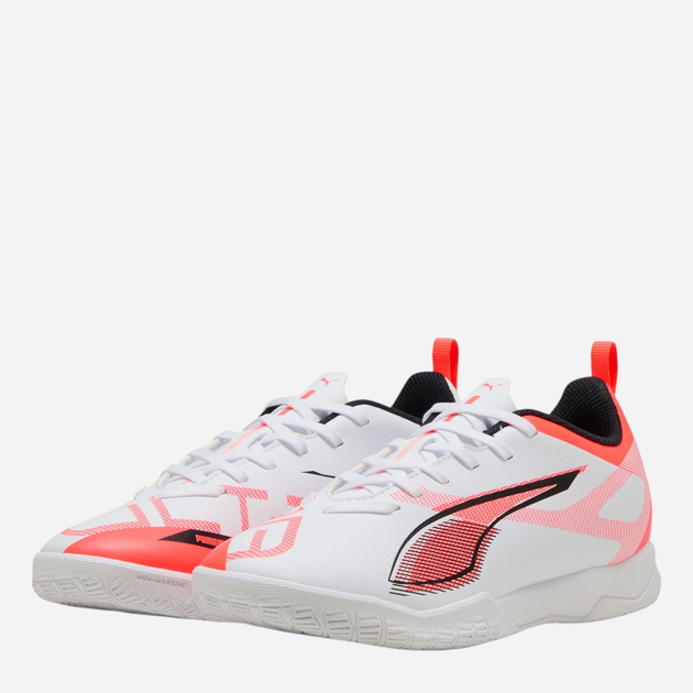 Buty piłkarskie halówki młodzieżowe chłopięce Puma Ultra 5 Play IT Jr 10832701 36 (3.5UK) Białe - obraz 2