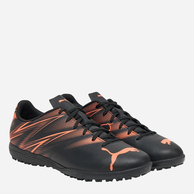 Buty piłkarskie turfy męskie Puma Attacanto TT 10747811 44.5 (10UK) Czarne - obraz 2