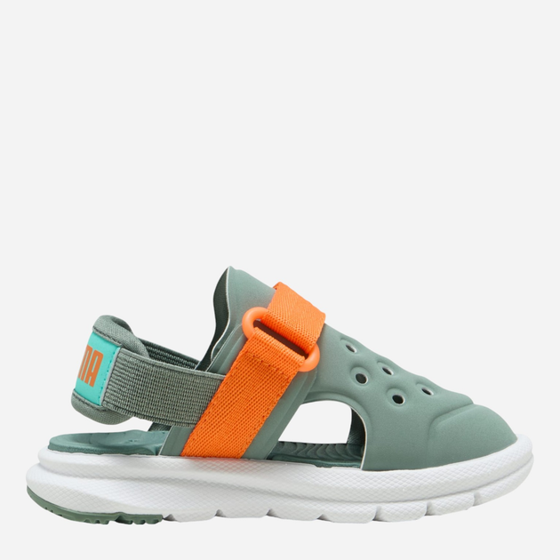 Sandały chłopięce Puma Evolve Sandal AC Inf 38914815 40.5 (7UK) Turkusowe - obraz 3