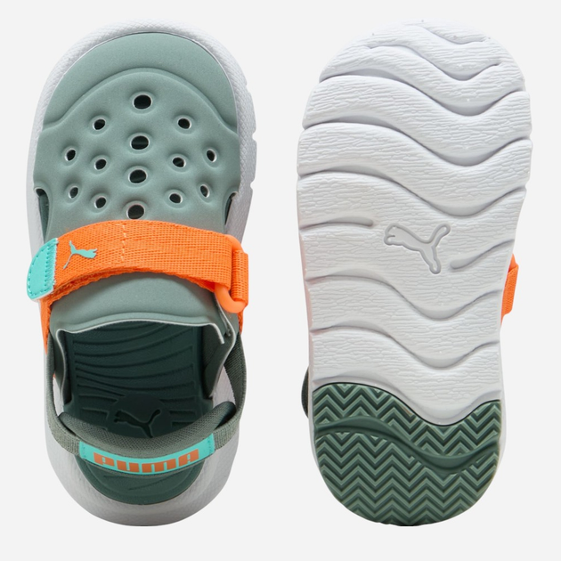 Sandały chłopięce Puma Evolve Sandal AC Inf 38914815 27 (9UK) Turkusowe - obraz 5