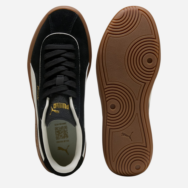 Sneakersy damskie do kostki Puma Club Klassika SD 40071802 37 (4UK) Czarne - obraz 4