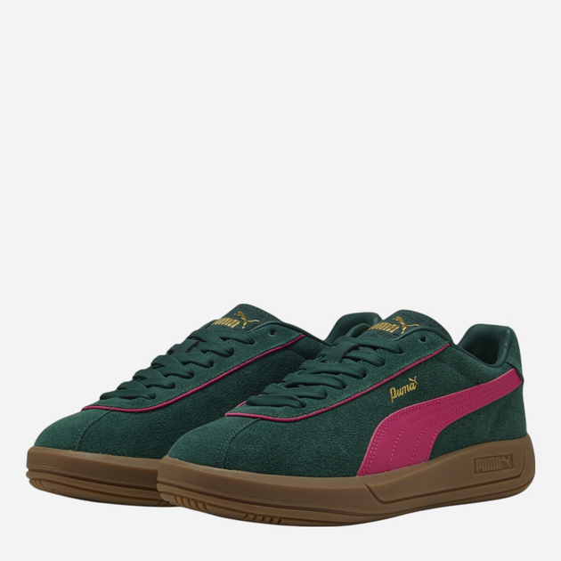 Жіночі кеди низькі Puma Club Klassika SD 40071805 40.5 (7UK) Темно-зелені (4067983754333) - зображення 2