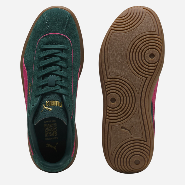 Жіночі кеди низькі Puma Club Klassika SD 40071805 40.5 (7UK) Темно-зелені (4067983754333) - зображення 4
