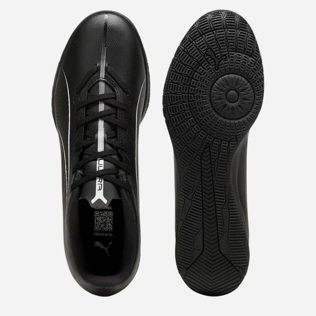 Чоловічі футзалки Puma Ultra 5 Play IT 10790702 40.5 (7UK) Чорні (4067979643979) - зображення 4