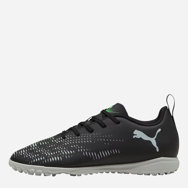 Підліткові футбольні бутси-сороконіжки для хлопчика Puma Future 8 Play TT Jr 10839602 38 (5UK) Чорні з темно-зеленим (4067983091087) - зображення 3