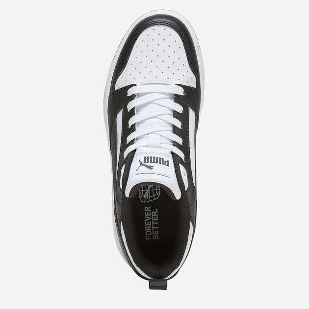 Дитячі кросівки для хлопчика Puma Rebound V6 Lo PS 39383401 28.5 (10.5UK) Чорні (4099683232613) - зображення 4