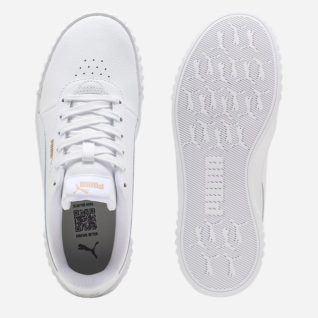 Sneakersy damskie do kostki Puma Carina 3.0 40036501 38.5 (5.5UK) Białe - obraz 4