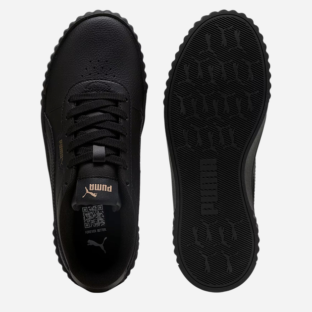 Жіночі кеди низькі Puma Carina 3.0 40036502 42 (8UK) Чорні (4067983965753) - зображення 4