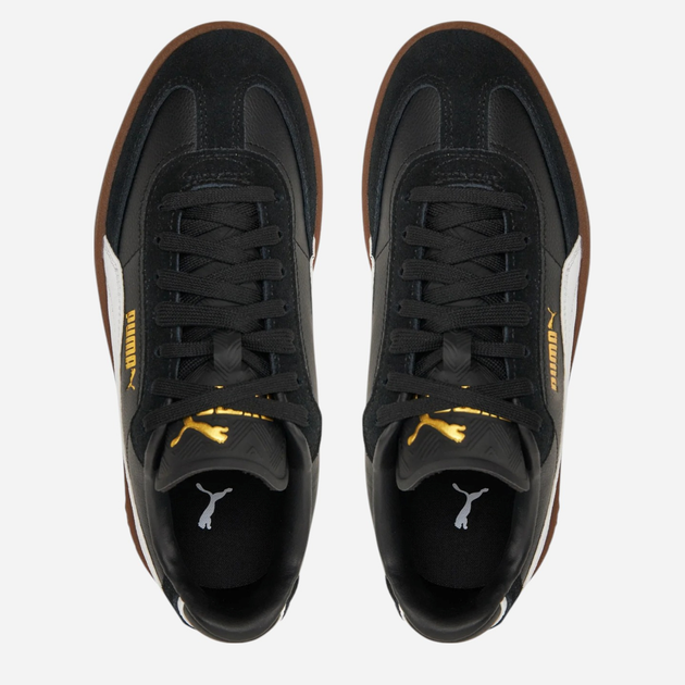 Підліткові кеди для хлопчика Puma Puma Club II Era Jr 40148901 38 (5UK) Чорні (4067983983801) - зображення 4