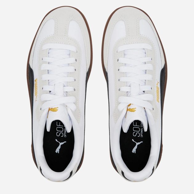 Sneakersy młodzieżowe chłopięce Puma Puma Club II Era Jr 40148902 38.5 (5.5UK) Białe - obraz 4