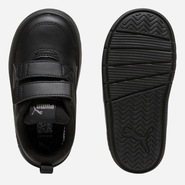 Дитячі кросівки для хлопчика Puma Courtflex V3 V Inf 31025201 21 (4.5UK) Чорні (4067979695206) - зображення 4