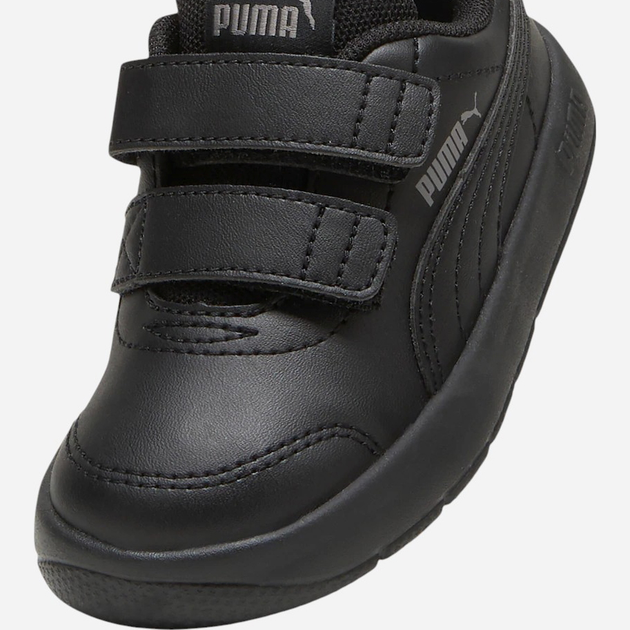 Дитячі кросівки для хлопчика Puma Courtflex V3 V Inf 31025201 21 (4.5UK) Чорні (4067979695206) - зображення 5
