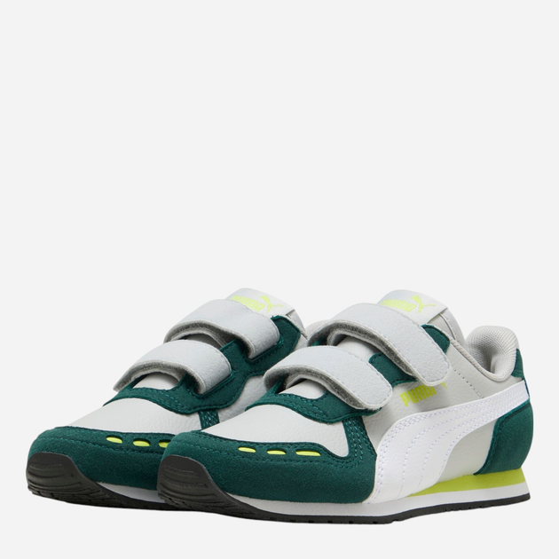 Дитячі кросівки для хлопчика Puma Cabana Racer SL 20 V Inf 38373119 27 (9UK) Зелений/Сірий (4067983804502) - зображення 2