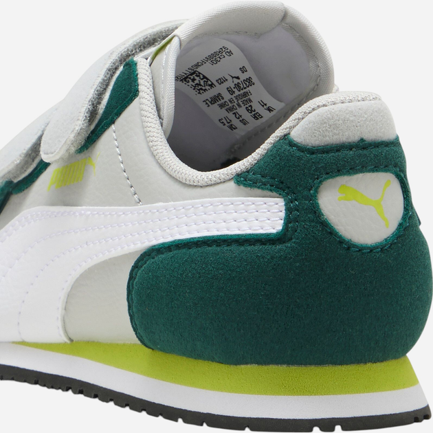 Дитячі кросівки для хлопчика Puma Cabana Racer SL 20 V PS 38373019 34 (1.5UK) Зелений/Сірий (4067983803932) - зображення 5
