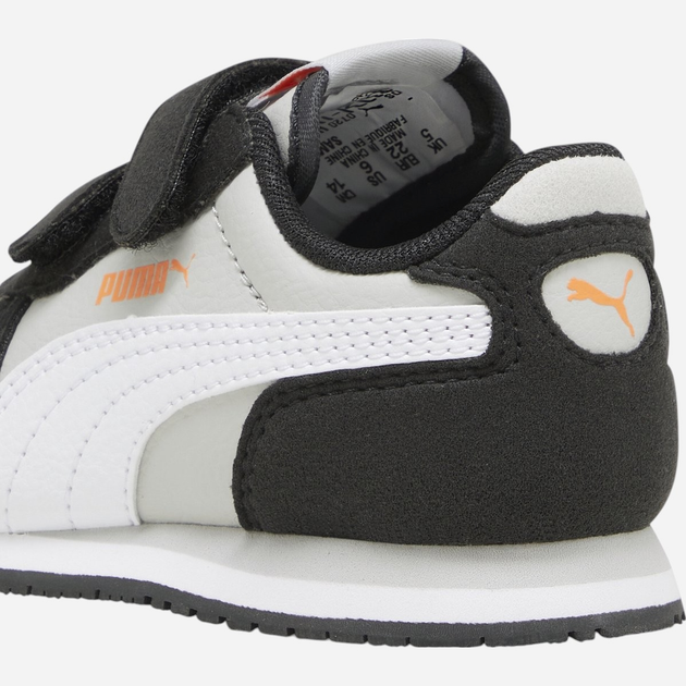 Дитячі кросівки для хлопчика Puma Cabana Racer SL 20 V PS 38373011 34.5 (2UK) Чорний/Сірий (4099683341964) - зображення 6