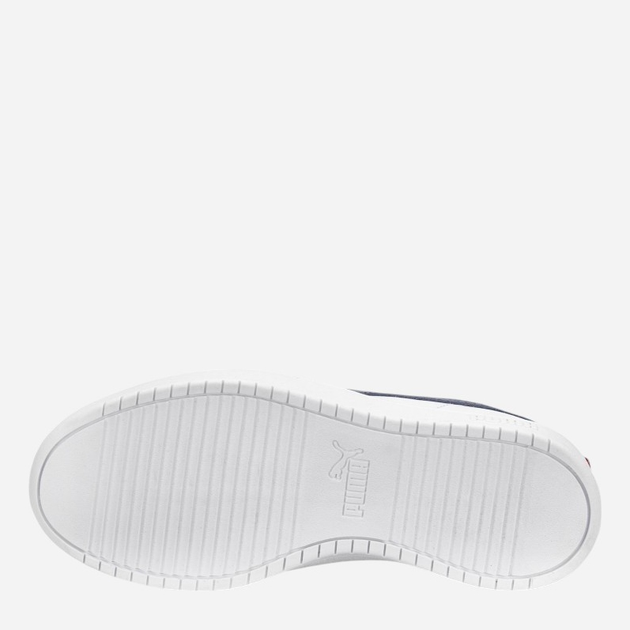 Підліткові кеди для хлопчика Puma Rickie Jr 38431109 36 (3.5UK) Білі з темно-синім (4065449327732) - зображення 7