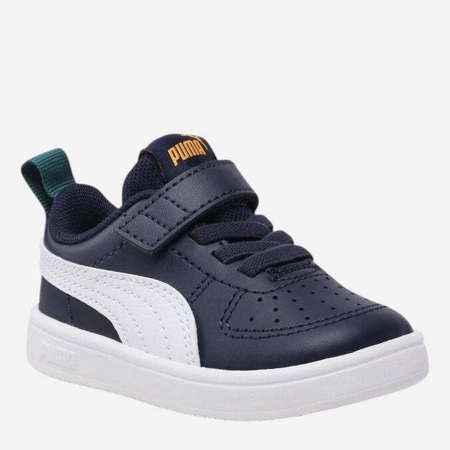 Sneakersy chłopięce na rzepy Puma Rickie AC+ PS 38583607 30 (11.5UK) Niebieskie - obraz 2