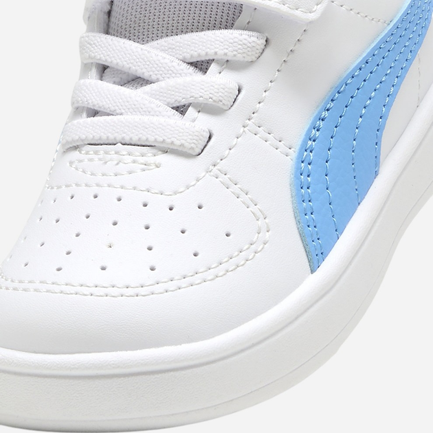 Дитячі кеди для хлопчика Puma Rickie AC+ Inf 38431437 21 (4.5UK) Білі з блакитним (4067983866944) - зображення 4