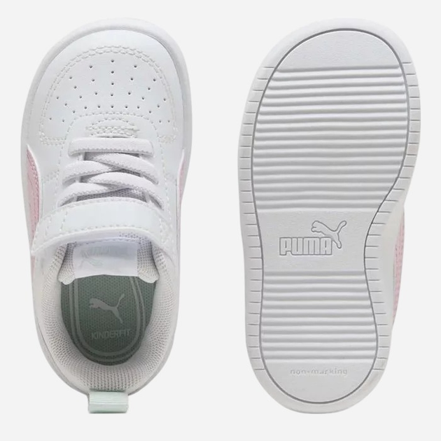 Дитячі кеди для дівчинки Puma Rickie AC+ Inf 38431438 21 (4.5UK) Білі (4067983876264) - зображення 5