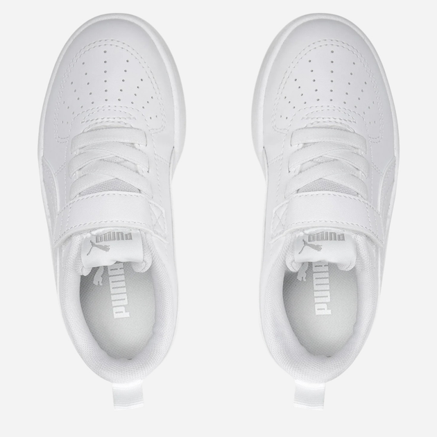 Дитячі кеди для хлопчика Puma Rickie AC+ PS 38583601 28.5 (10.5UK) Білі (4064536268859) - зображення 6