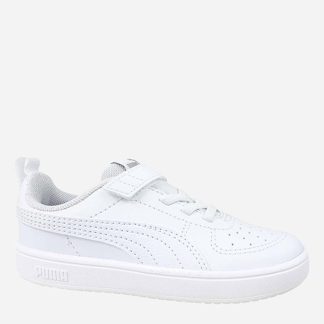 Sneakersy chłopięce na rzepy Puma Rickie AC+ PS 38583601 31 (12UK) Białe - obraz 2