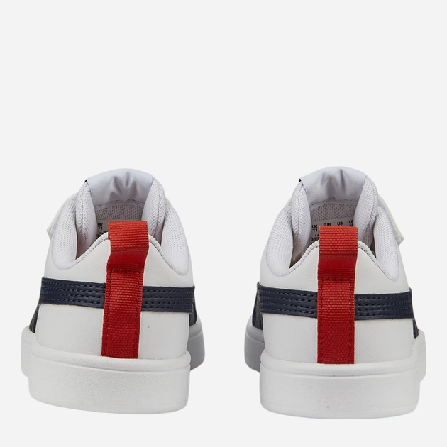 Дитячі кеди для хлопчика Puma Rickie AC+ PS 38583609 28.5 (10.5UK) Білі з темно-синім (4065449316118) - зображення 4