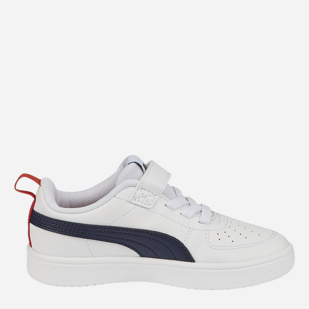 Підліткові кеди для хлопчика Puma Rickie AC+ PS 38583609 35 (2.5UK) Білі з темно-синім (4065449316309) - зображення 3