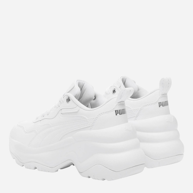 Sneakersy damskie do kostki Puma Cilia Wedge 39391502 37 (4UK) Białe - obraz 3