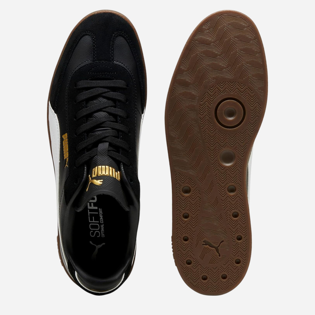 Жіночі кеди низькі Puma Club II 39744702 35.5 (3UK) Чорний/Білий (4067979528931) - зображення 4