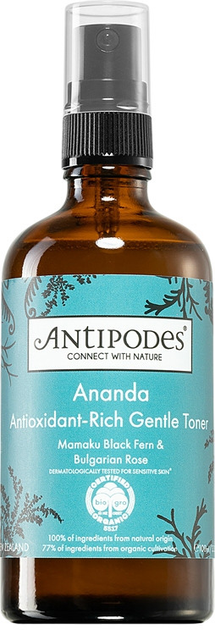 Tonik do twarzy Antipodes Ananda Mamaku Black Fern 100 ml (9421905119658) - obraz 1