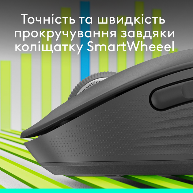 Миша Logitech Signature M650 Wireless Mouse Graphite (910-006253) - зображення 2