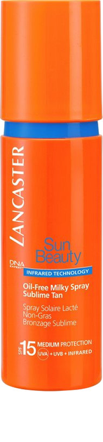 Spray przeciwsłoneczny Lancaster Sun Beauty Sublime Tan Sunscreen SPF 15 150 ml (3414200542258) - obraz 1