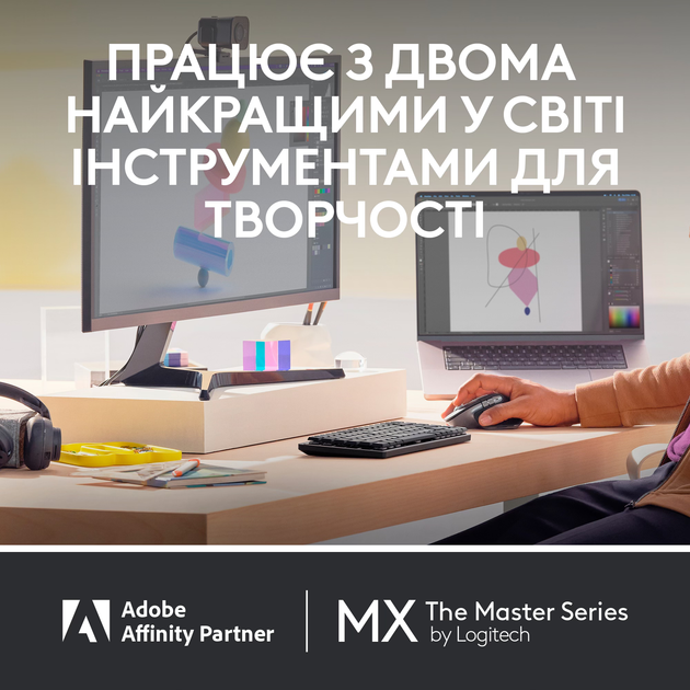 Мышь Logitech MX Master 3S For Mac Performance Wireless Mouse Space Grey (910-006571) - изображение 12