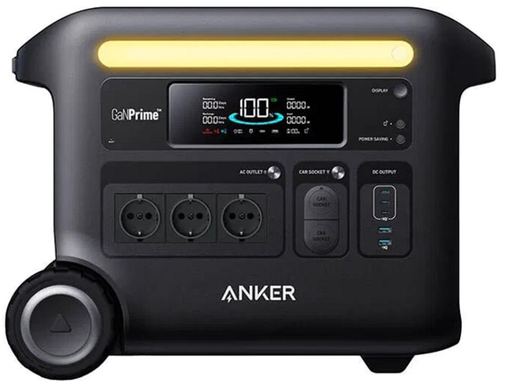 Зарядна станція Anker SOLIX F2600 / 2400 Вт / 2560 Вт⋅г / LiFePO4 (A1781311) - зображення 2